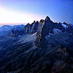 Nature Drone Photography: Mountain Range During (sunset:1.15) With Mountain Range
