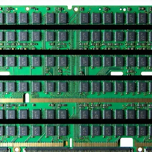 Tech Architectural Photography: Close-up of memory module