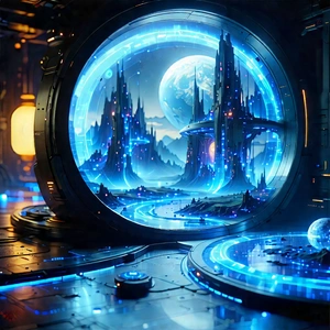 Futuristic smart home