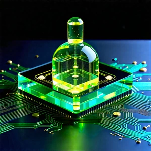Quantum computer with data streams