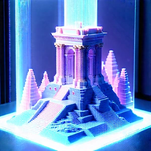 3d printer with holographic projection