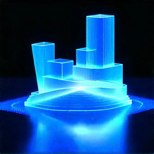 3d printer with holographic projection