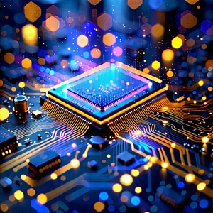 Microchip with data streams