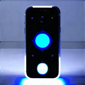 Smartphone with streaming content