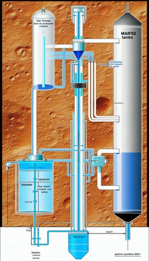 A Futuristic, Underground Facility With A Large, Blue, Cylindrical Structure At Its Center