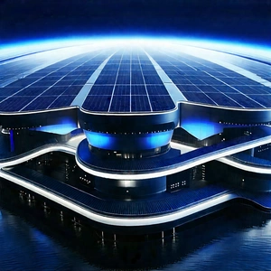 Innovative Renewable Energy Design With Large, Futuristic
