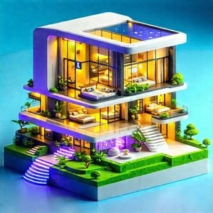 Futuristic smart home