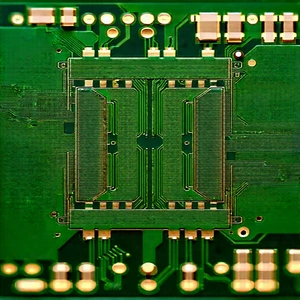 Circuit board with laser scanning