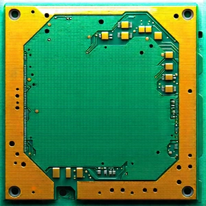 Circuit board with laser scanning