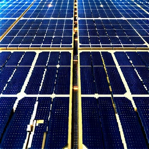Solar panel with data streams