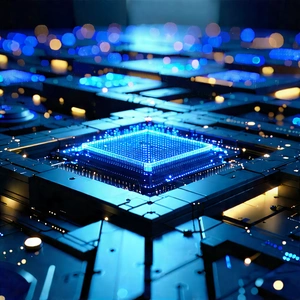Close-up Of Sensor Array With Image, There