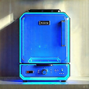 Innovative Smart Appliance Design With Blue White
