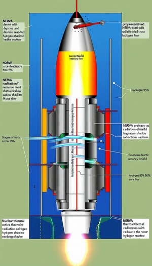 A Diagram Is Shown Of A Rocket Engine, With Various Parts Labeled