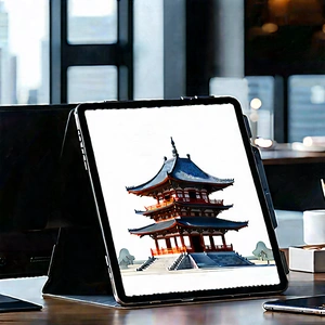 Tablet with user interface