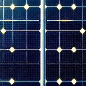 Solar Panel With Data Streams With Large Solar
