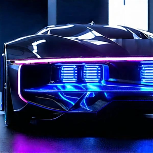 Innovative Electric Vehicle Design With Futuristic Sleek