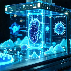 Innovative Medical Technology Design With Image, There