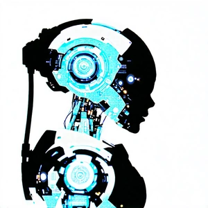Robot with data streams