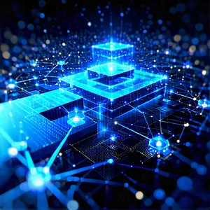 Blockchain Network Visualization With Representation Blue