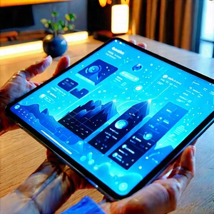 Tablet with user interface