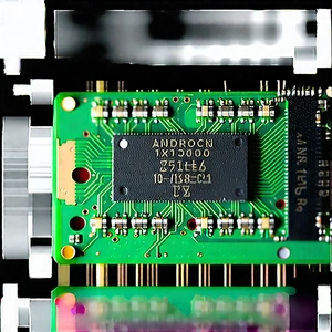 Close-up of memory module