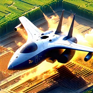 Aerospace Technology In Field Deployment With Flying Through