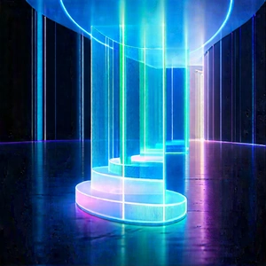 Futuristic innovation hub