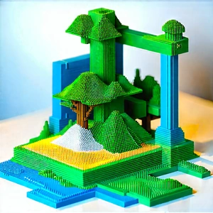 3d printer with digital particles