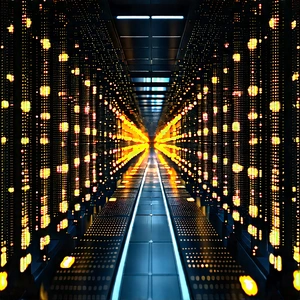 Close-up of sensor array