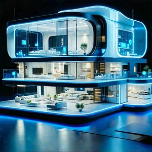 Futuristic smart home