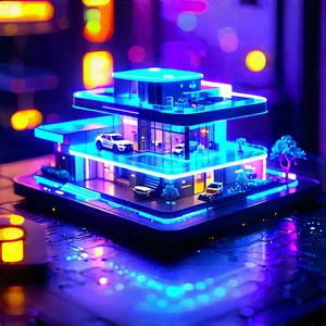 Futuristic smart home