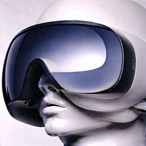 Vr headset with streaming content