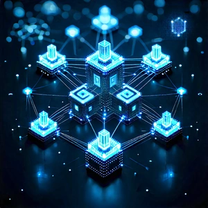 Blockchain network visualization