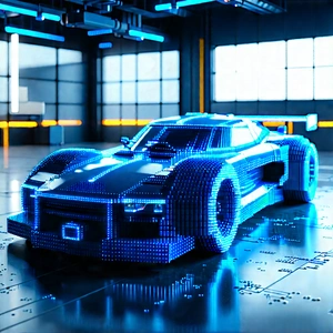 Automotive technology in tech office