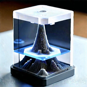 3d Printer With Digital Particles With Small, Clear