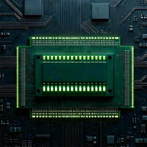 Close-up of memory module