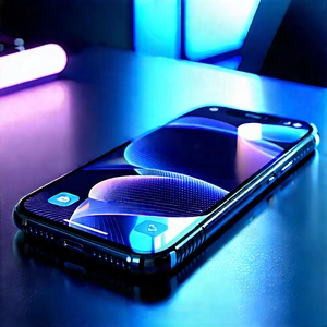 Smartphone With Holographic Display With Black Cell