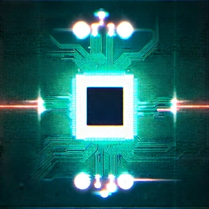 Circuit board with holographic projection