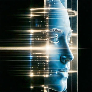 Quantum computer with laser scanning