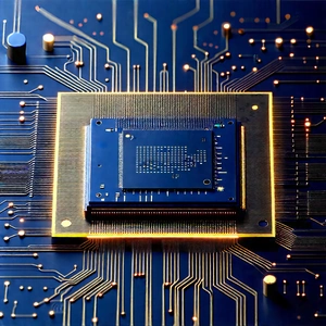 Microchip with digital particles