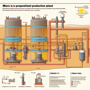 diagram Mars propulsion plant