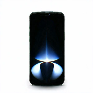 Smartphone with digital artwork