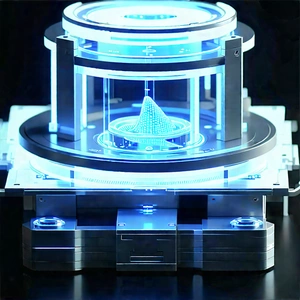 (futuristic:1.43) Research Laboratory With Large, Blue,