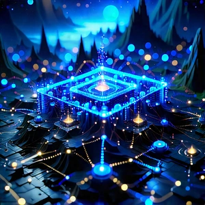 Blockchain network visualization