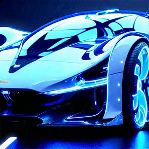 Innovative Electric Vehicle Design With Futuristic Shown