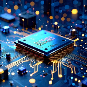 Microchip with data streams