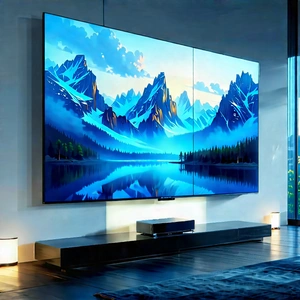 Smart Home Device With Holographic Display With Large Flat