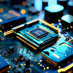 Close-up of memory module