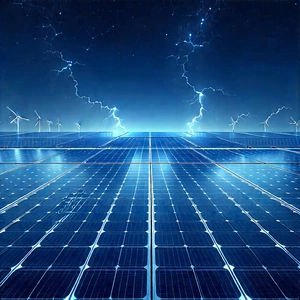 Innovative Renewable Energy Design With Large Solar