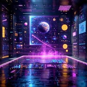 Educational Technology In Research Center With Image, There